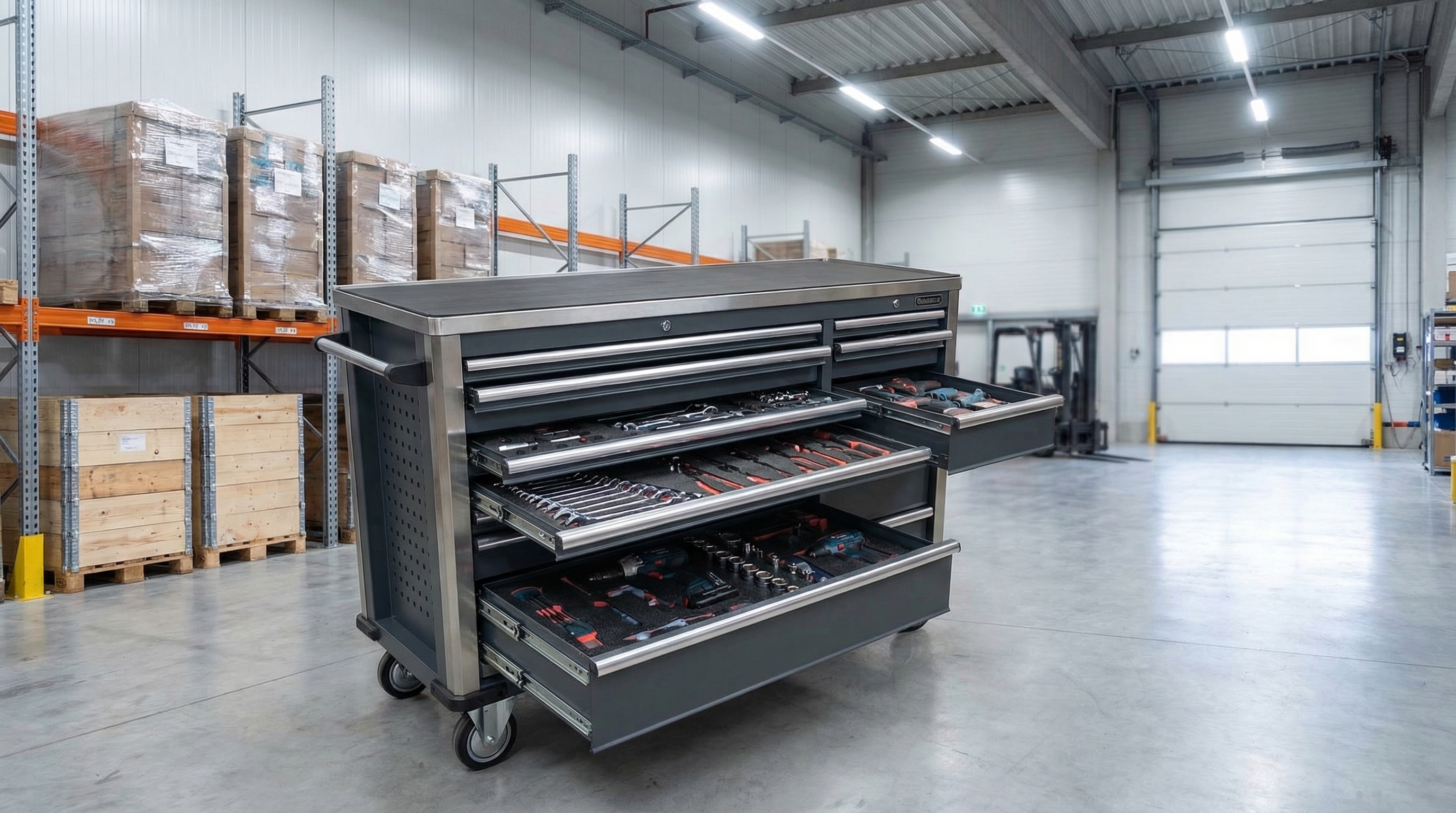 What is the standard safety factor for calculating caster load capacity?