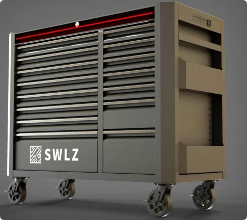 LZ002-02 Heavy Duty Tool Cabinet (15 Drawers)