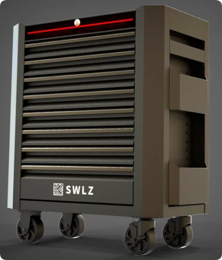 LZ002-05 Slim Industrial Cabinet